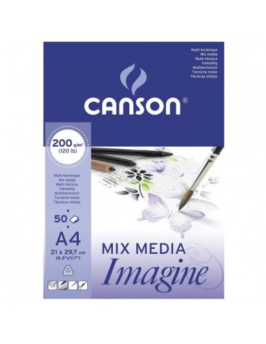 Cuaderno Mix Media Imagine A4