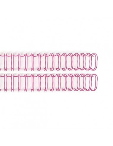 Espirales para encuadernar rosa
