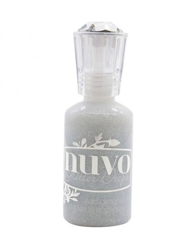Nuvo glittter drops - Silver crystals