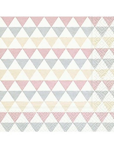 Servilleta papel Triangle pattern