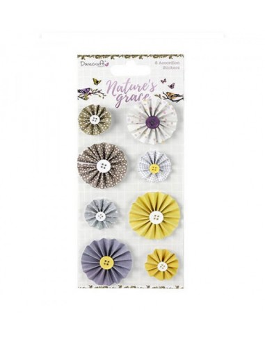 Flores stickers Nature's Grace Accordion